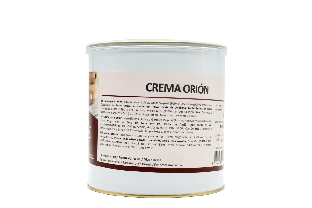 Crema de chocolate para untar - 3 kg