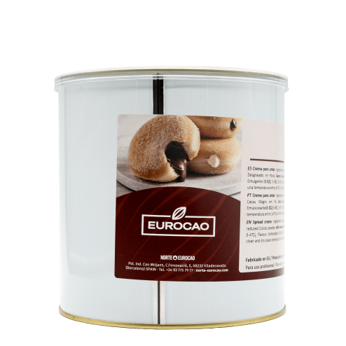 Crema de cacao y avellanas - 3 kg