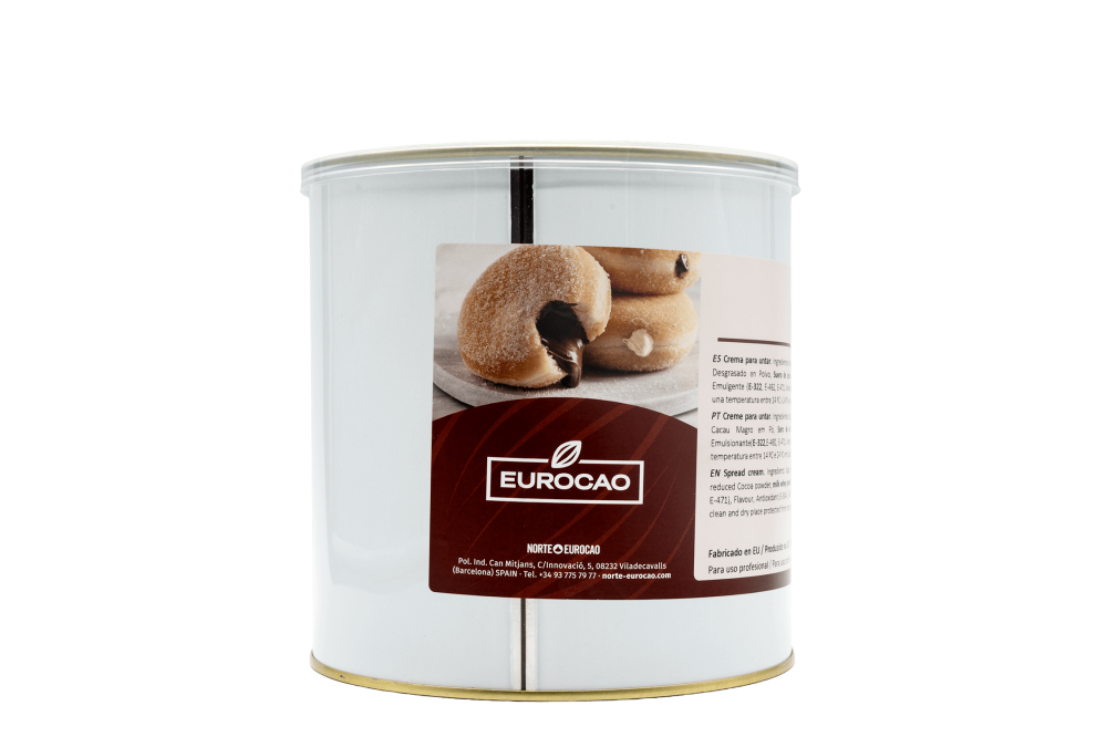 Crema de cacao y avellanas - 3 kg