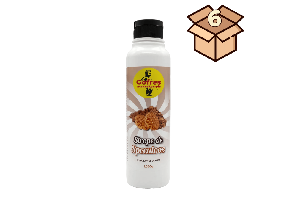 Sirope de bolacha Speculoos 1 kg – Caixa 6 unid.