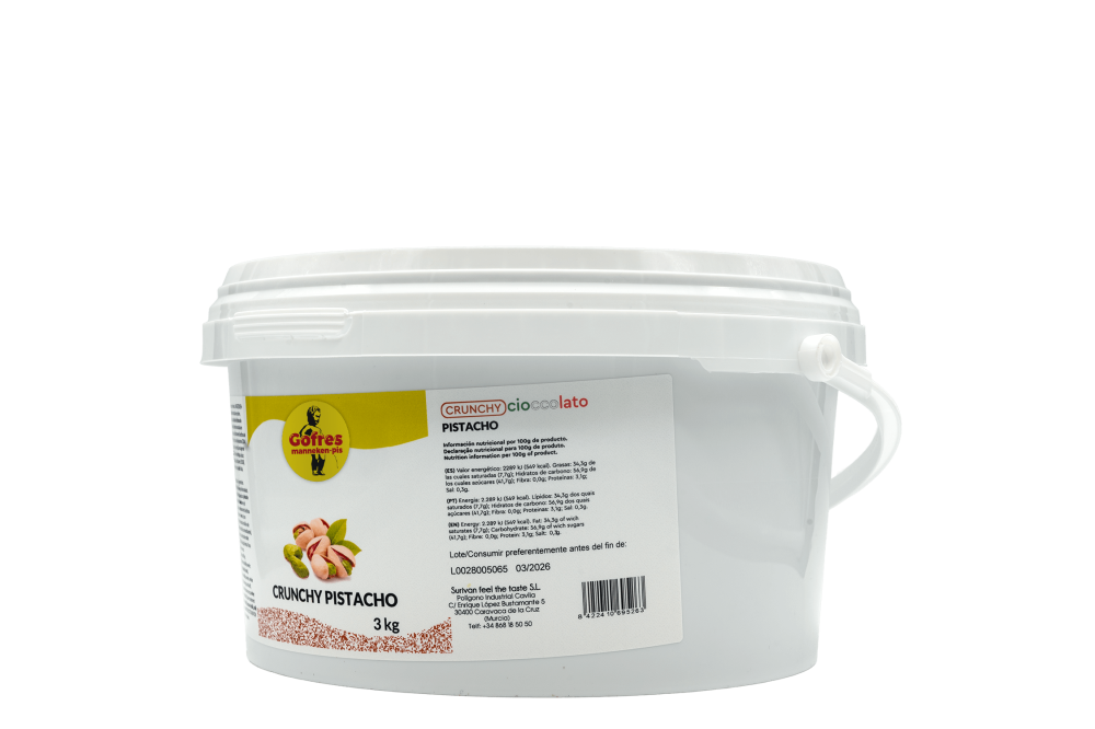 Creme Crunch Pistácio 3 kg