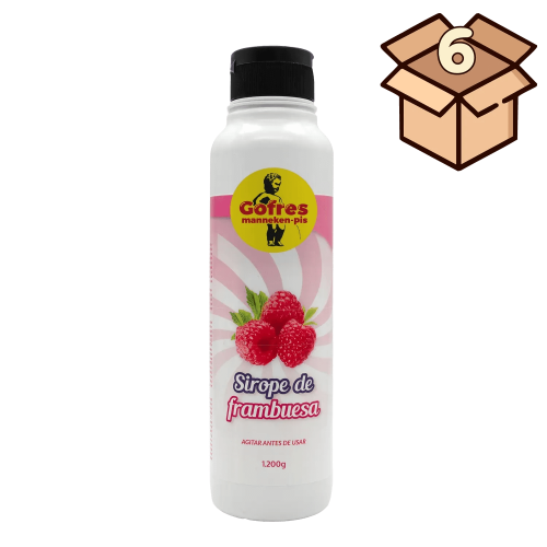 Sirope de Frambuesa 1,2 kg - Caja de 6