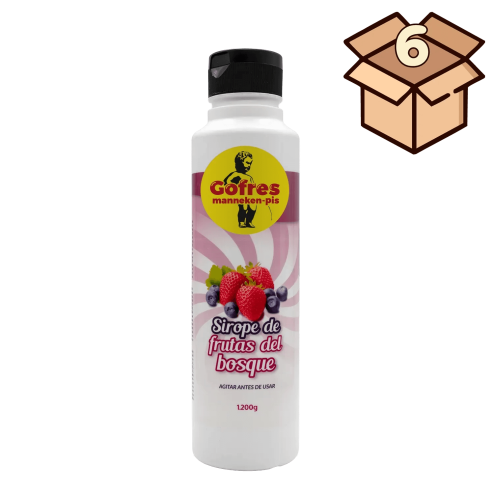 Sirope de Frutas del Bosque 1,2 kg - Caja de 6