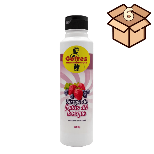 Sirope de Frutas del Bosque 1,2 kg - Caja de 6