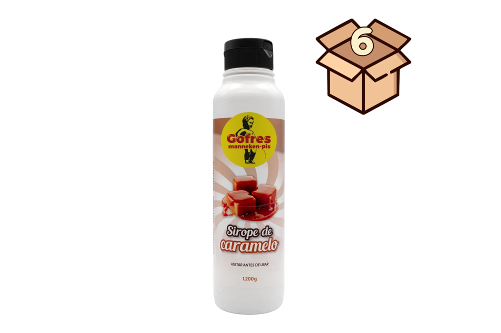 Sirope de caramelo 1,2 kg - Caja de 6