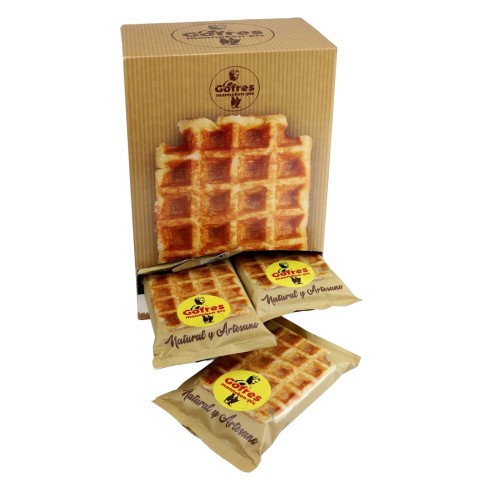 Caixa de 24 Gofres Manneken-Pis congelados