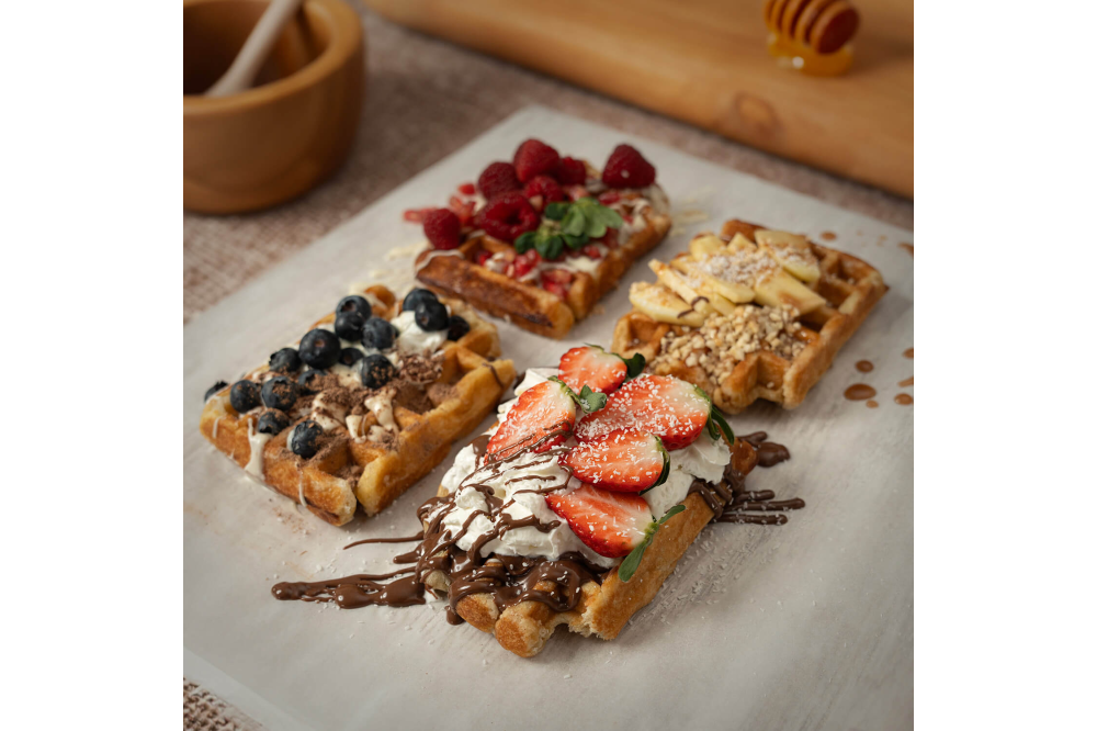 Caixa de 72 Gofres Manneken-Pis congelados