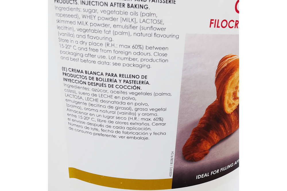 Creme de chocolate branco – 25 kg