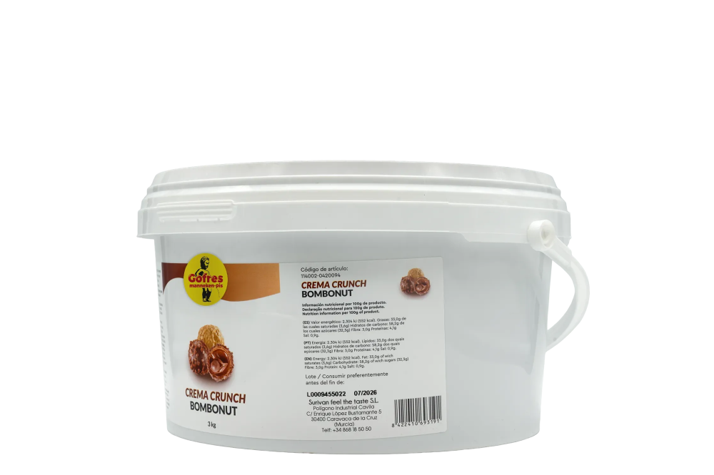 Creme Crunch Bombonut 3 kg