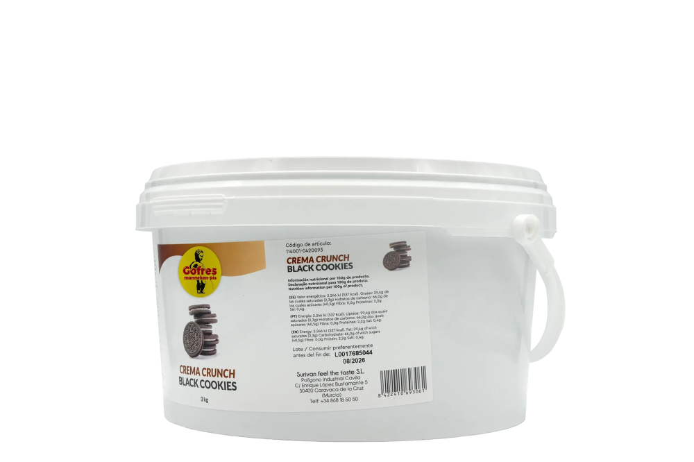 Crema Crunch Black Cookies 3 kg