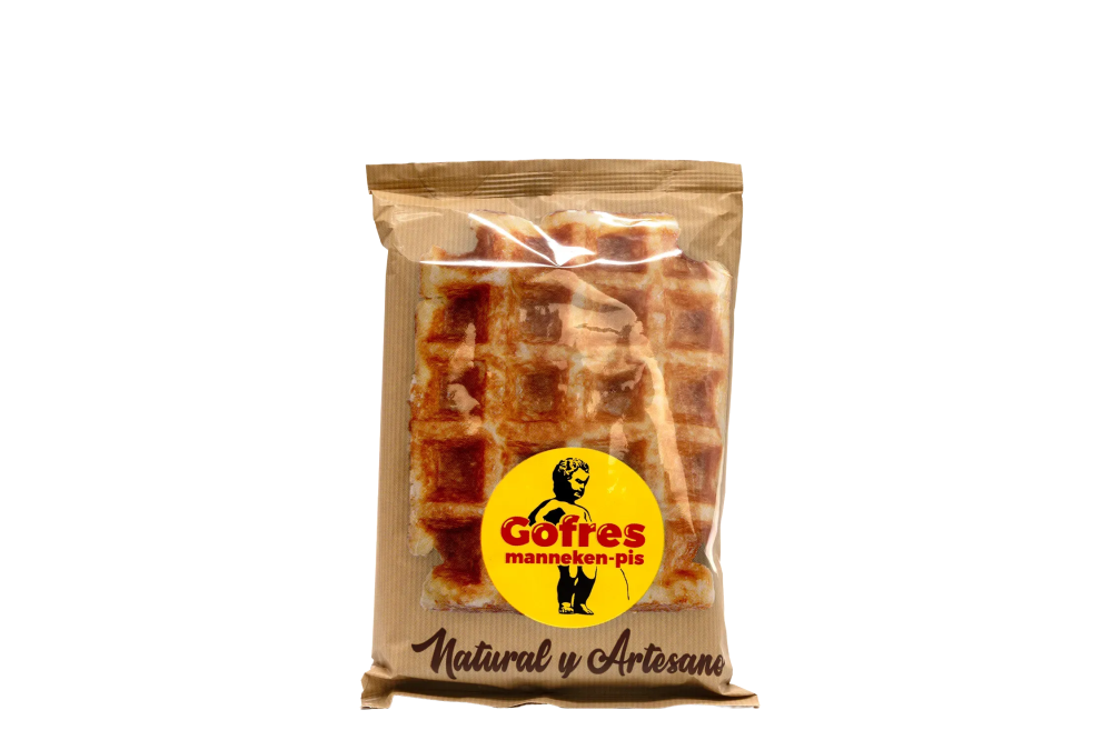 Caixa de 72 Gofres Manneken-Pis frescos