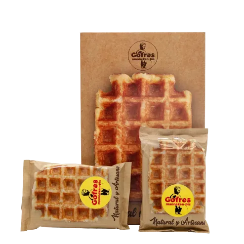 Caja de 72 Gofres Manneken-pis Frescos